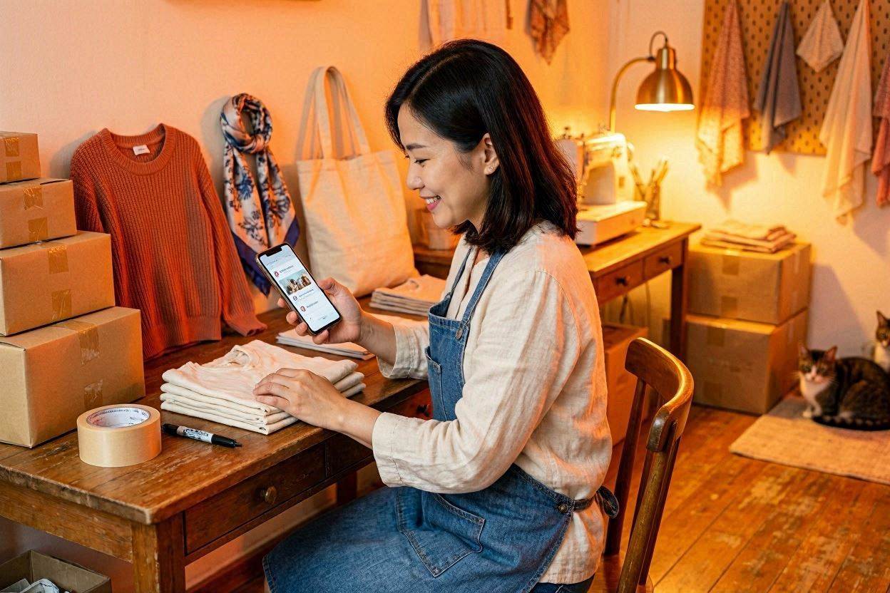 Chủ shop online dùng chatbot AI chăm sóc khách hàng tự động